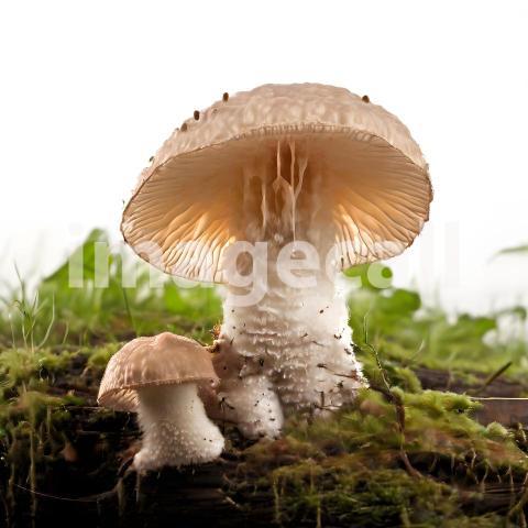 Isolated on white or black background Mushroom (4)