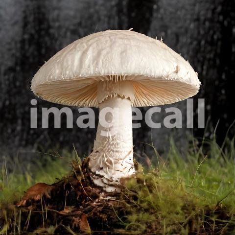 Isolated on white or black background Mushroom (8)