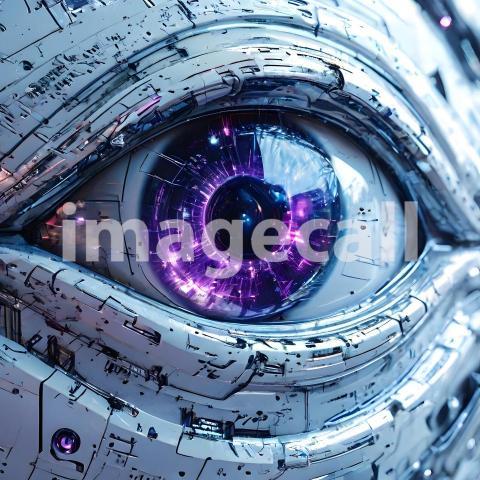 Technology and cyberpunk Ai and Robotics (4)