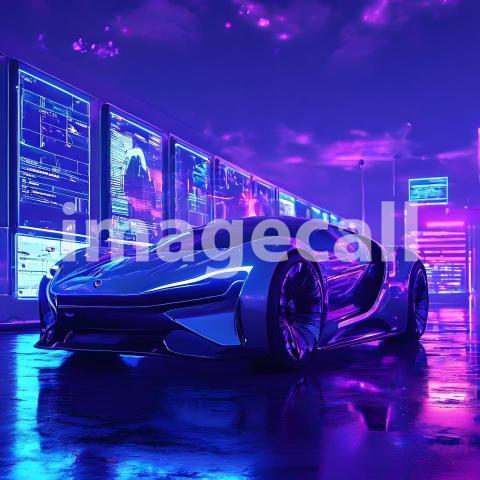 Technology and cyberpunk Ai and Robotics (5)