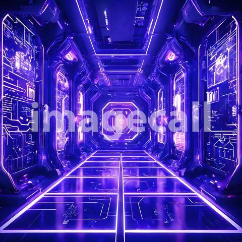 Technology and cyberpunk Ai and Robotics (6)