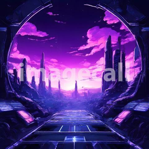 Technology and cyberpunk Ai and Robotics (15)