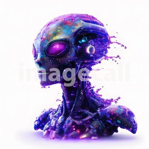 Technology and cyberpunk Ai and Robotics (18)