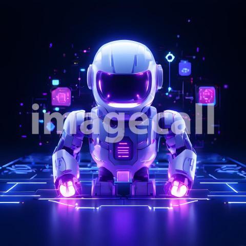 Technology and cyberpunk Ai and Robotics (24)