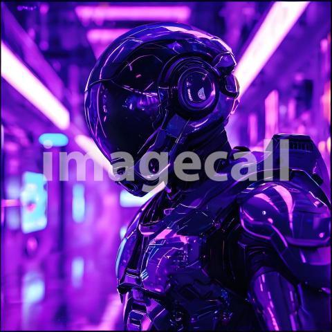 Technology and cyberpunk Ai and Robotics (28)