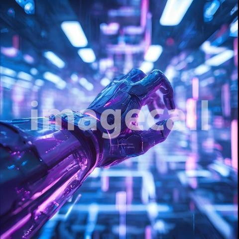 Technology and cyberpunk Ai and Robotics (41)