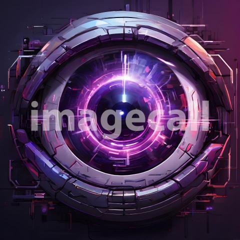 Technology and cyberpunk Ai and Robotics (59)