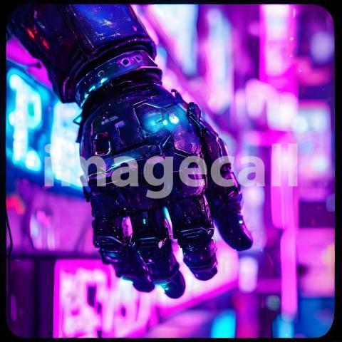 Technology and cyberpunk Ai and Robotics (66)