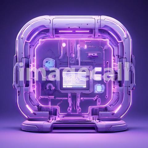 Technology and cyberpunk Ai and Robotics (68)