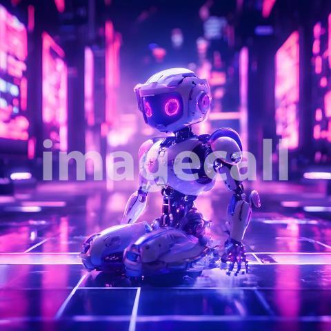 Technology and cyberpunk Ai and Robotics (91)