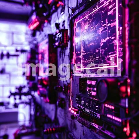 Technology and cyberpunk Ai and Robotics (109)