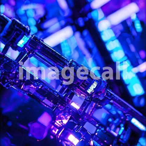 Technology and cyberpunk Ai and Robotics (110)