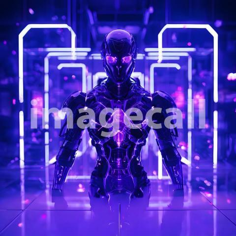 Technology and cyberpunk Ai and Robotics (131)