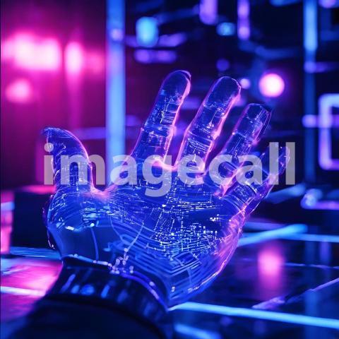 Technology and cyberpunk Ai and Robotics (154)