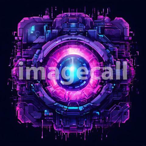 Technology and cyberpunk Ai and Robotics (167)