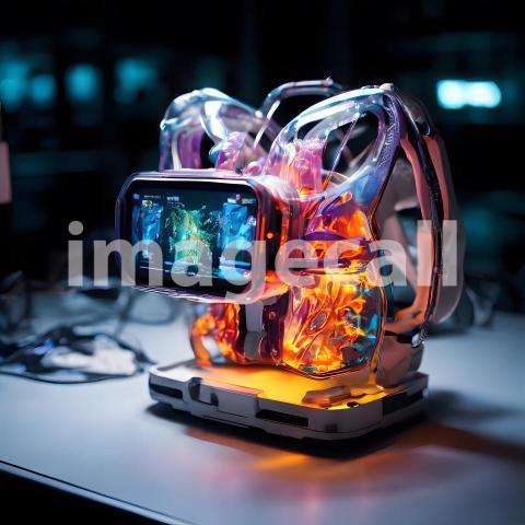 Technology and cyberpunk Futuristic (6)