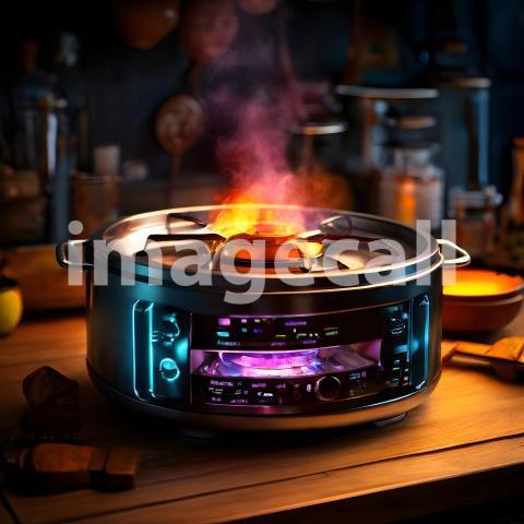 Technology and cyberpunk Futuristic (131)