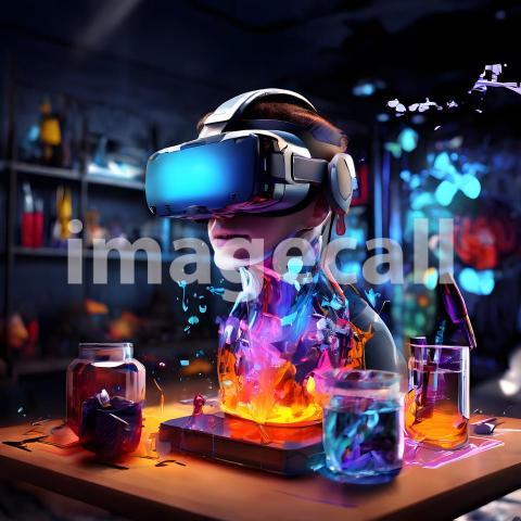 Technology and cyberpunk Futuristic (217)