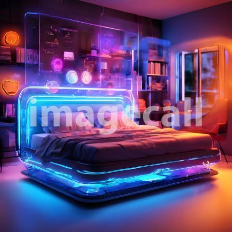 Technology and cyberpunk Futuristic (696)