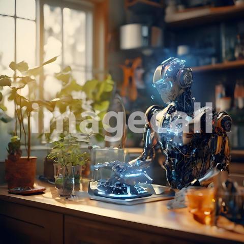 Technology and cyberpunk Futuristic (542)