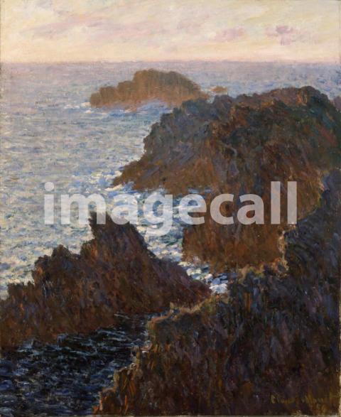 Rocks at Belle Isle, Port Domois (1886)