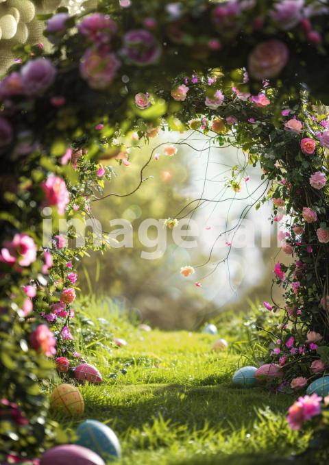 ES0001   Spring Flower Archway (7)