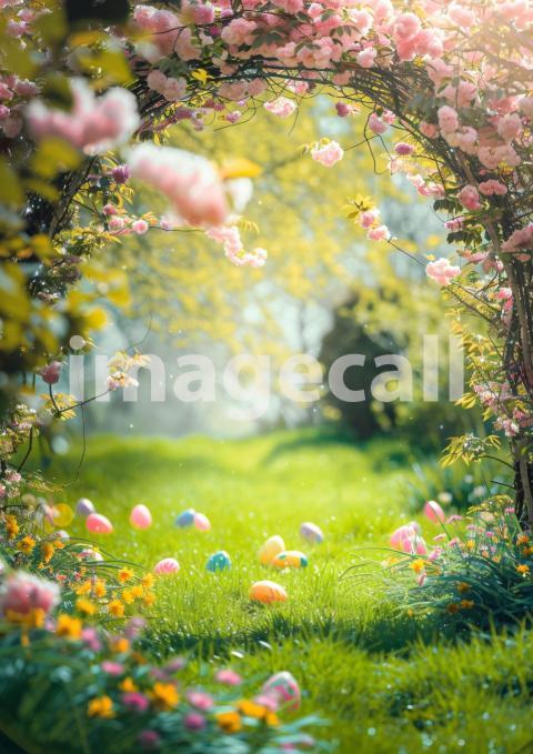 ES0001   Spring Flower Archway (6)