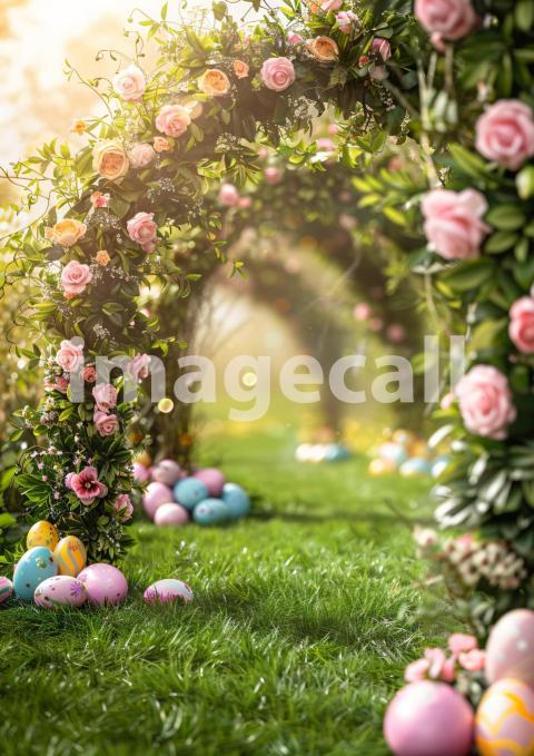 ES0001   Spring Flower Archway (8)