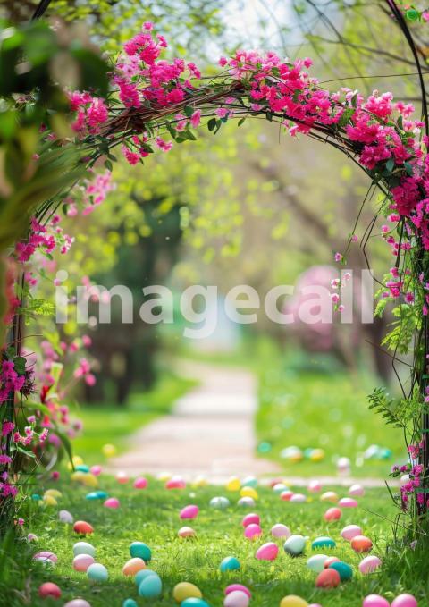 ES0001   Spring Flower Archway (22)