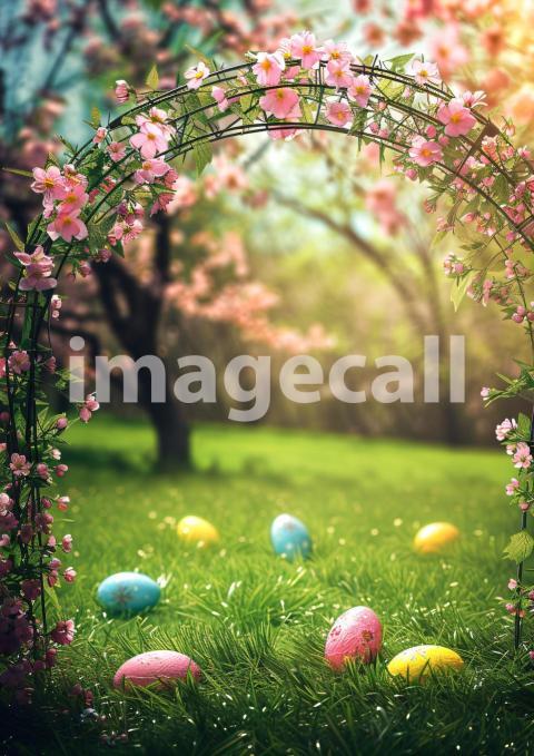 ES0001   Spring Flower Archway (2)