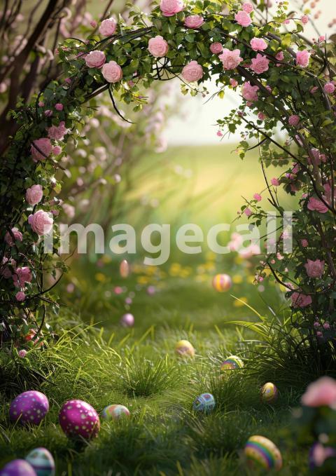 ES0001   Spring Flower Archway (16)