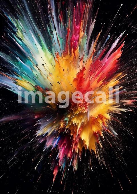 A088 Colorful Powder Bursts (20)