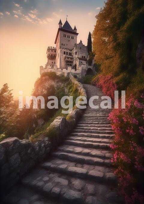 A082 Fantasy Castle Stairways (11)