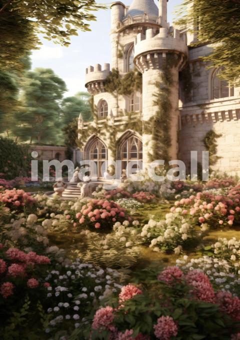 A162 Romantic Castle Garden   Portrait (12)