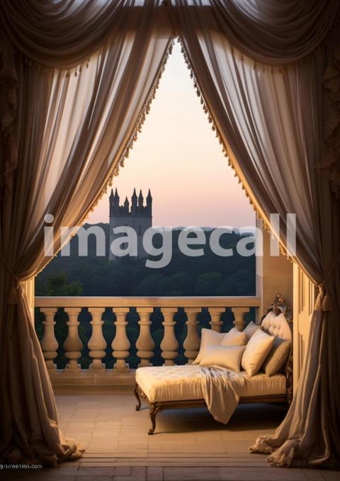 A164 Romantic Castle Balcony   Portrait (6)