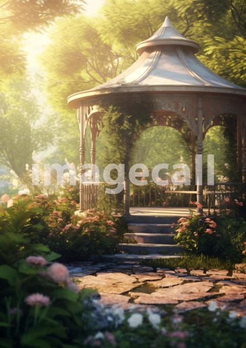 A174 Fantasy Garden Gazebo   Portrait (2)