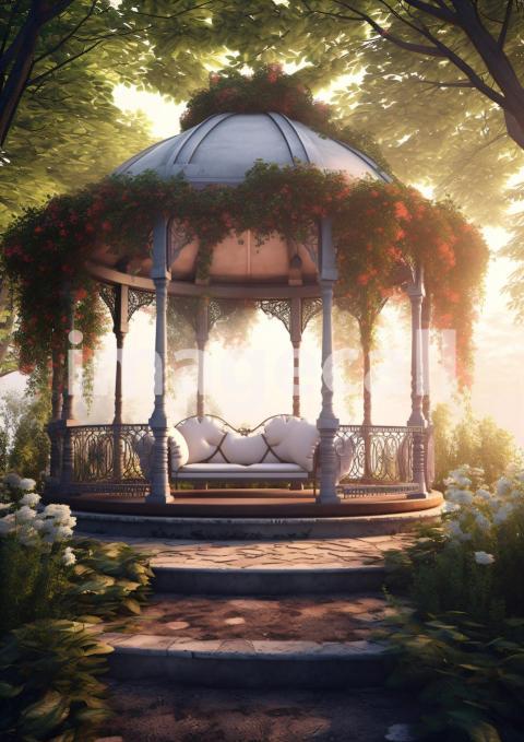 A174 Fantasy Garden Gazebo   Portrait (3)