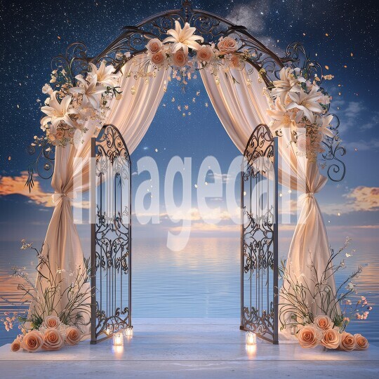 0071Floral Arch