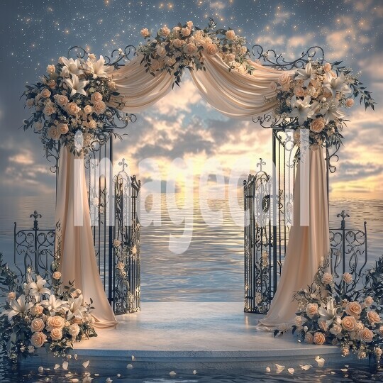 0072Floral Arch