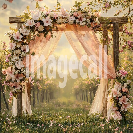 0081Floral Arch