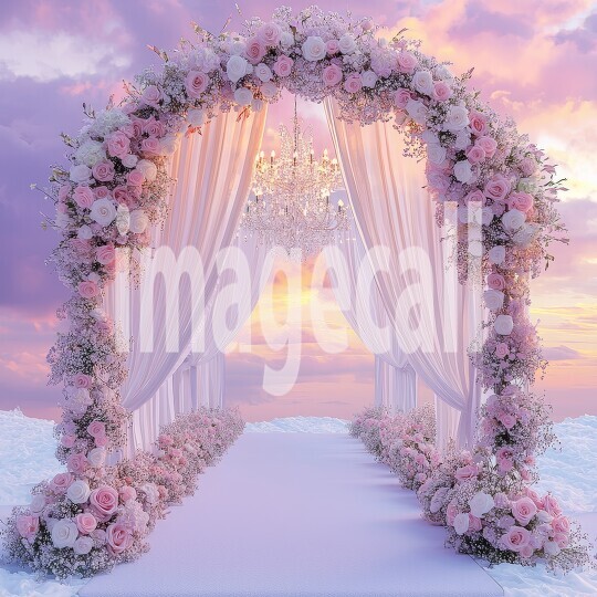 0159Floral Arch