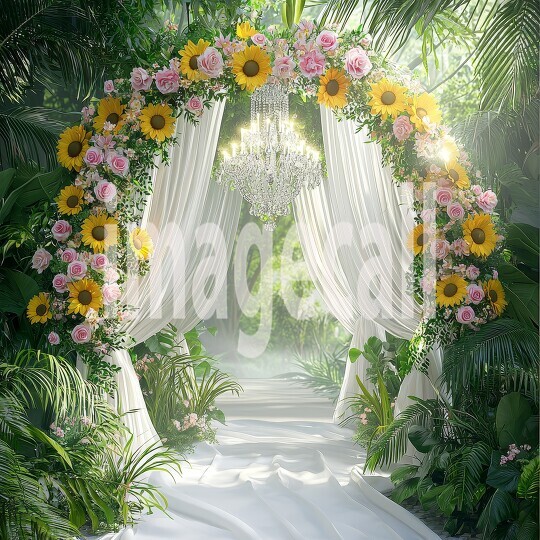 0165Floral Arch