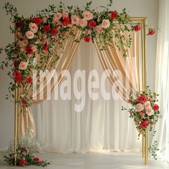 0186Floral Arch