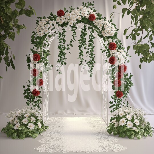 0267Floral Arch