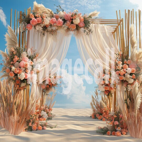 0376Floral Arch