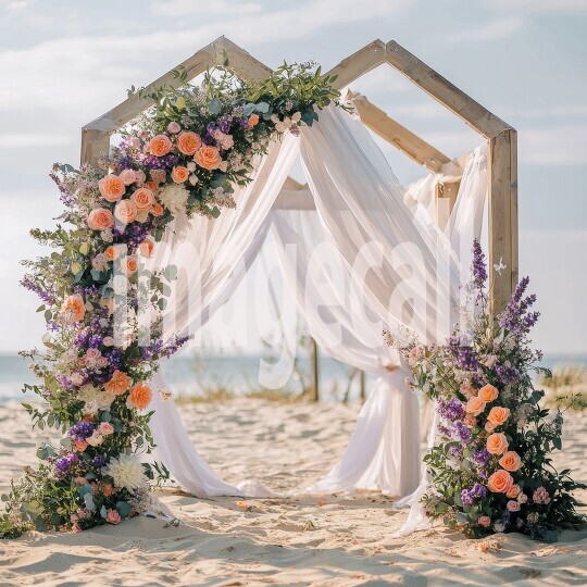 0390Floral Arch