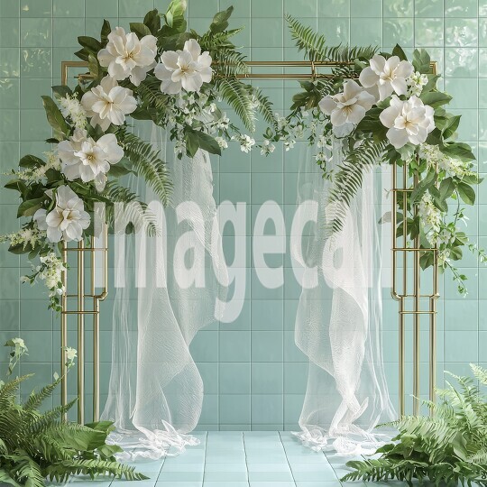 0469Floral Arch
