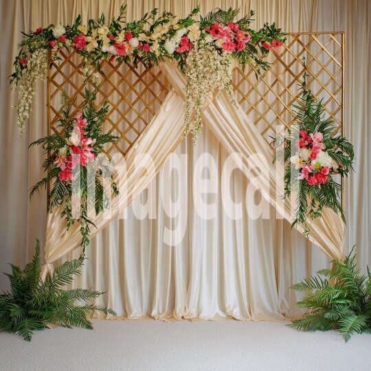 0489Floral Arch