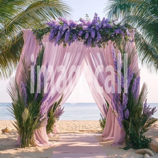0587Floral Arch