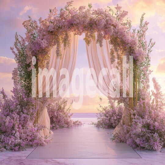 0676Floral Arch